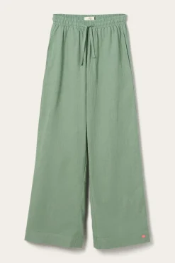 Ellos Homewear-Home Natbukser Pyjama Pant Elly i genanvendt halvlinned