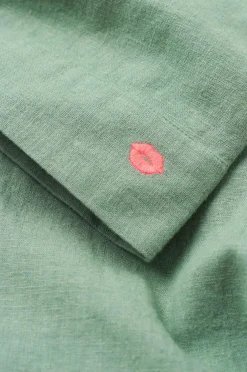 Ellos Homewear-Home Natbukser Pyjama Pant Elly i genanvendt halvlinned