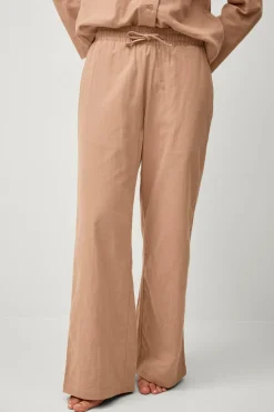 Ellos Homewear-Home Natbukser Candela Peached