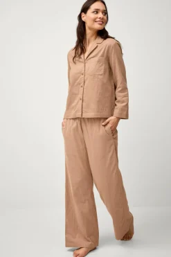 Ellos Homewear-Home Natbukser Candela Peached