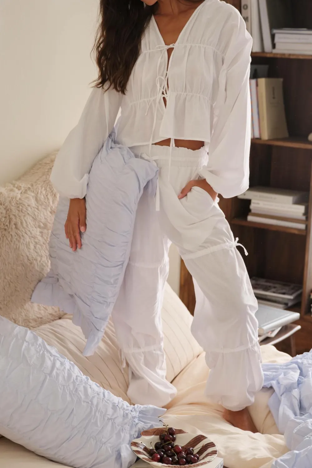 Ellos Homewear-Home Natbukser Juliette