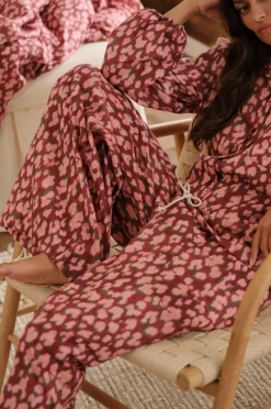 Ellos Homewear-Home Natbukser Candela Leo