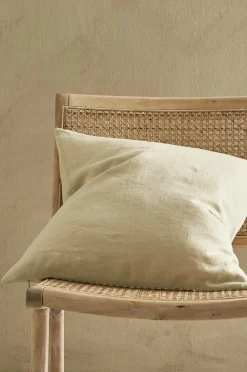 Ellos Pyntepuder & Betræk-Home Pudebetræk Candice Zip i vasket hør 50x50 cm