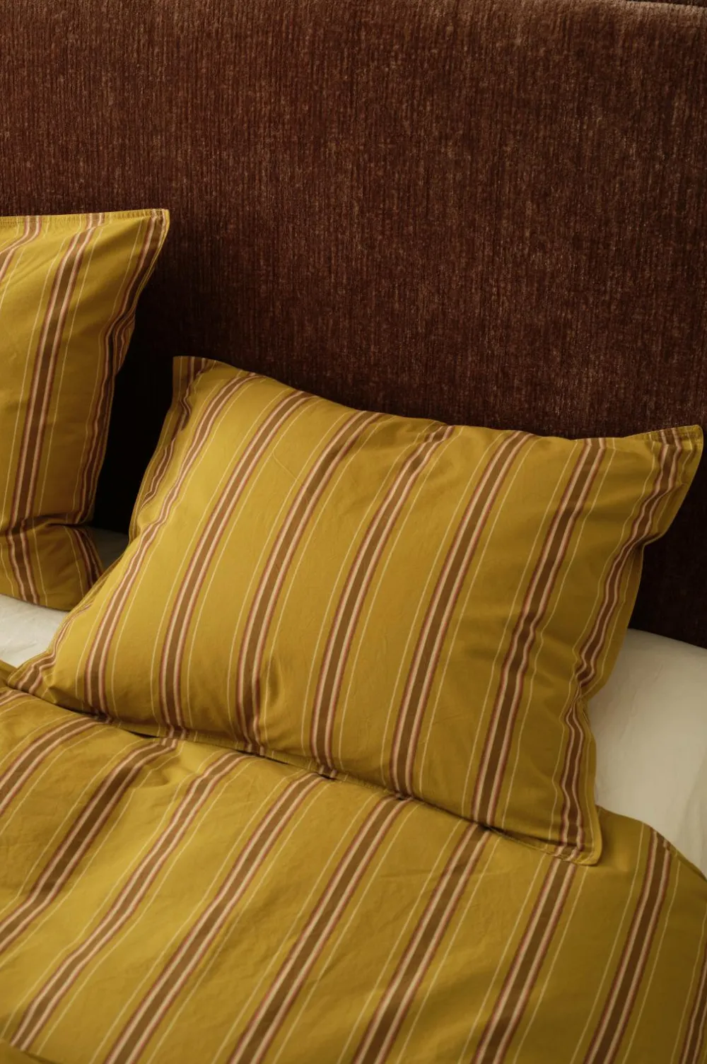 Ellos Pudebetræk-Home Pudebetræk Avery Stripe i bomuldspercale