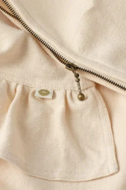 Ellos Pyntepuder & Betræk-Home Pudebetræk Elly Frill i genanvendt halvlinned