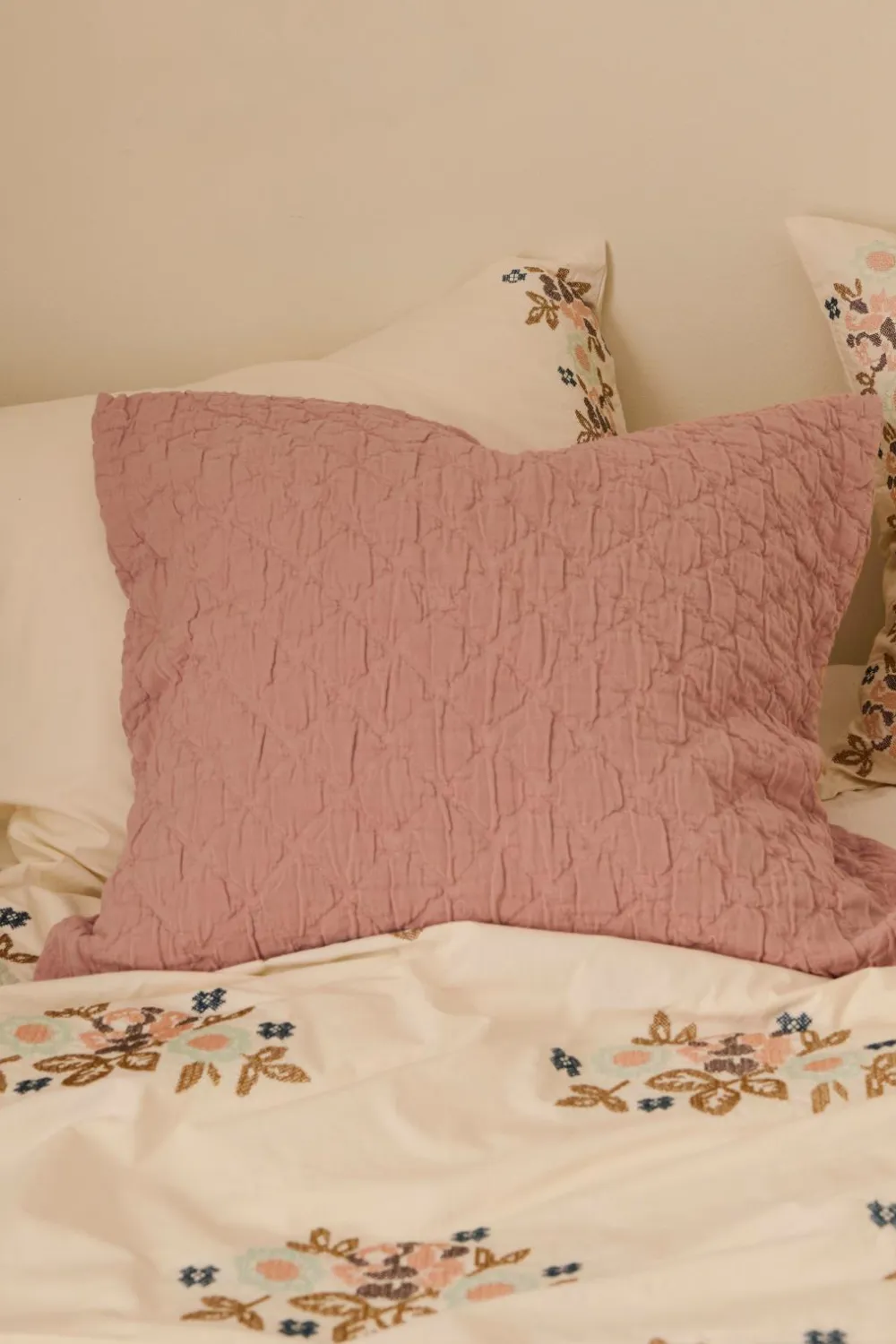 Ellos Pyntepuder & Betræk-Home Pudebetræk Thelma Check i bomuld, 50x50 cm