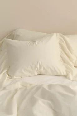 Ellos Pudebetræk-Home Pudebetræk Juliette Giant Frill i vasket bomuld