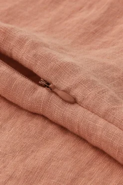 Ellos Pyntepuder & Betræk-Home Pudebetræk Candice Zip i vasket hør 40x60 cm