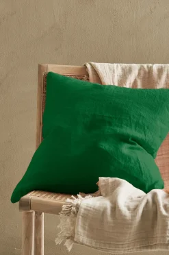 Ellos Pyntepuder & Betræk-Home Pudebetræk Candice Zip i vasket hør 50x50 cm