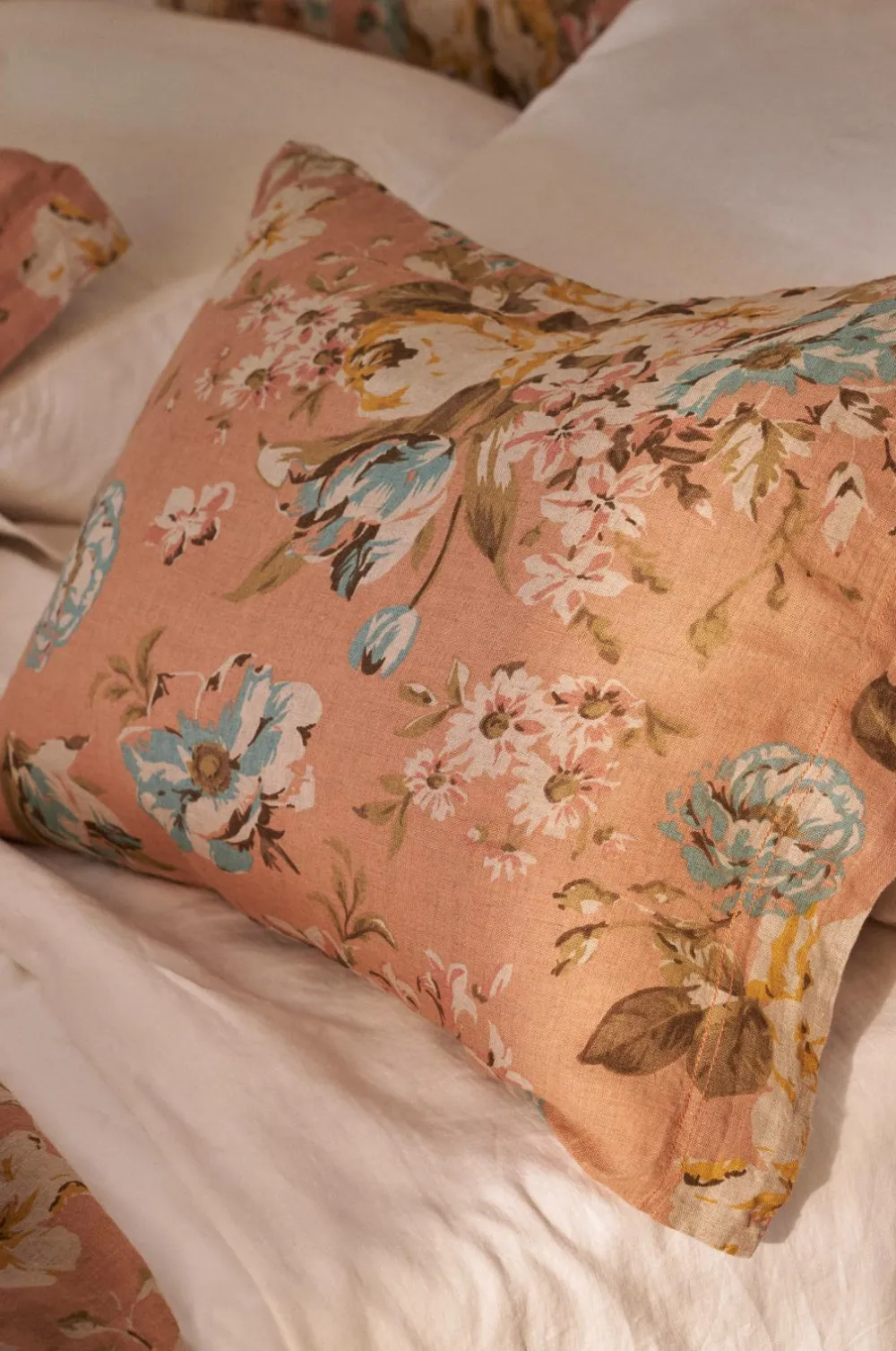 Ellos Pudebetræk-Home Pudebetræk Candice Rose i vasket hør