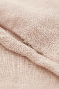 Ellos Pyntepuder & Betræk-Home Pudebetræk Candice Zip i vasket hør 40x60 cm