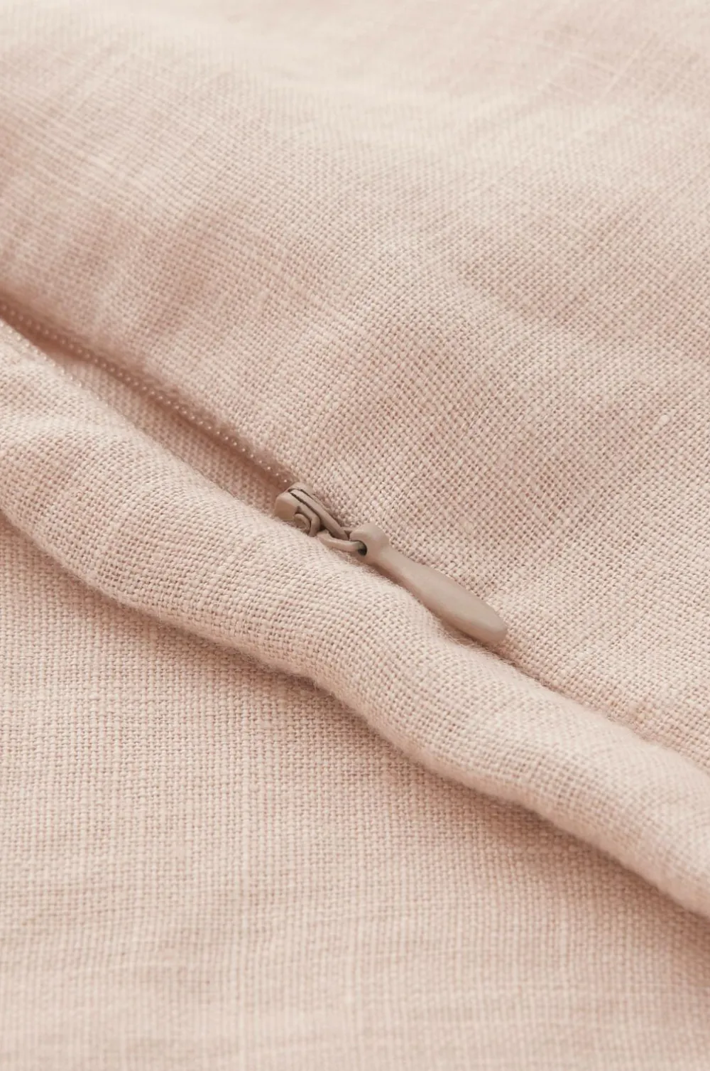 Ellos Pyntepuder & Betræk-Home Pudebetræk Candice Zip i vasket hør 40x60 cm