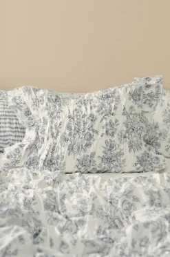 Ellos Pudebetræk-Home Pudebetræk Avery Elastic i bomuldspercale