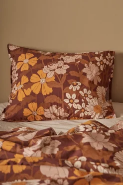 Ellos Pudebetræk-Home Pudebetræk Avery Flower i bomuldspercale