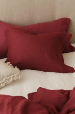 Ellos Pudebetræk-Home Pudebetræk Candice af vasket hør