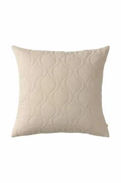 Ellos Pyntepuder & Betræk-Home Pudebetræk Elly Quilted i genanvendt halvlinned