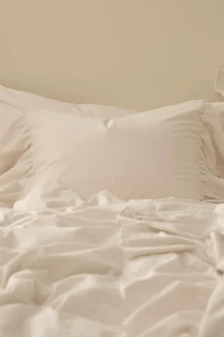 Ellos Pudebetræk-Home Pudebetræk Juliette Giant Frill i vasket bomuld