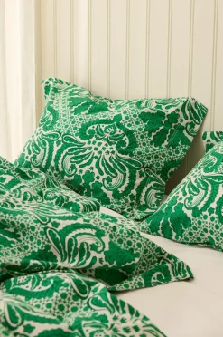 Ellos Pudebetræk-Home Pudebetræk Juliette Medallion i vasket bomuld