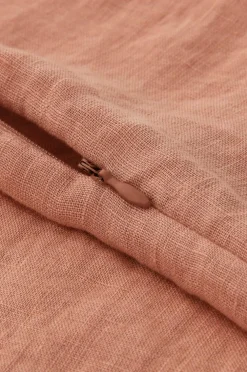 Ellos Pyntepuder & Betræk-Home Pudebetræk Candice Zip i vasket hør 50x50 cm