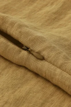 Ellos Pyntepuder & Betræk-Home Pudebetræk Candice Zip i vasket hør 50x50 cm