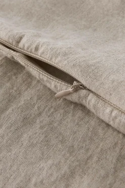 Ellos Pyntepuder & Betræk-Home Pudebetræk Candice Zip i vasket hør 40x60 cm