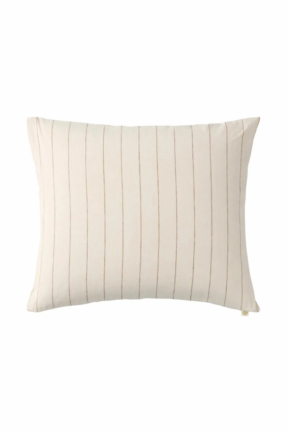 Ellos Pudebetræk-Home Pudebetræk Elly Thin Stripe i genanvendt halvlinned