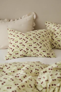 Ellos Pudebetræk-Home Pudebetræk Milly Fruit i vasket bomuld