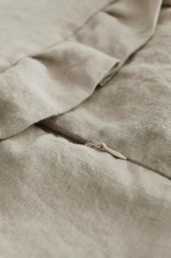 Ellos Pyntepuder & Betræk-Home Pudebetræk Candice Frill i vasket hør