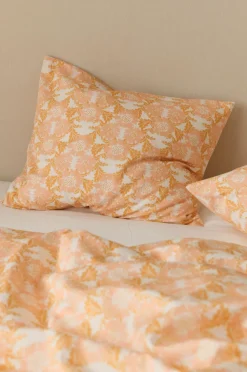 Ellos Pudebetræk-Home Pudebetræk Glorai Flower i bomuldssatin