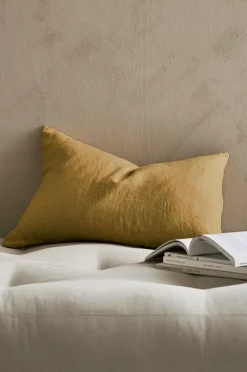 Ellos Pyntepuder & Betræk-Home Pudebetræk Candice Zip i vasket hør 40x60 cm