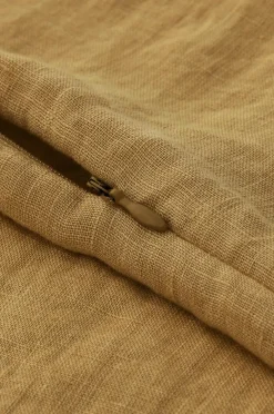 Ellos Pyntepuder & Betræk-Home Pudebetræk Candice Zip i vasket hør 40x60 cm