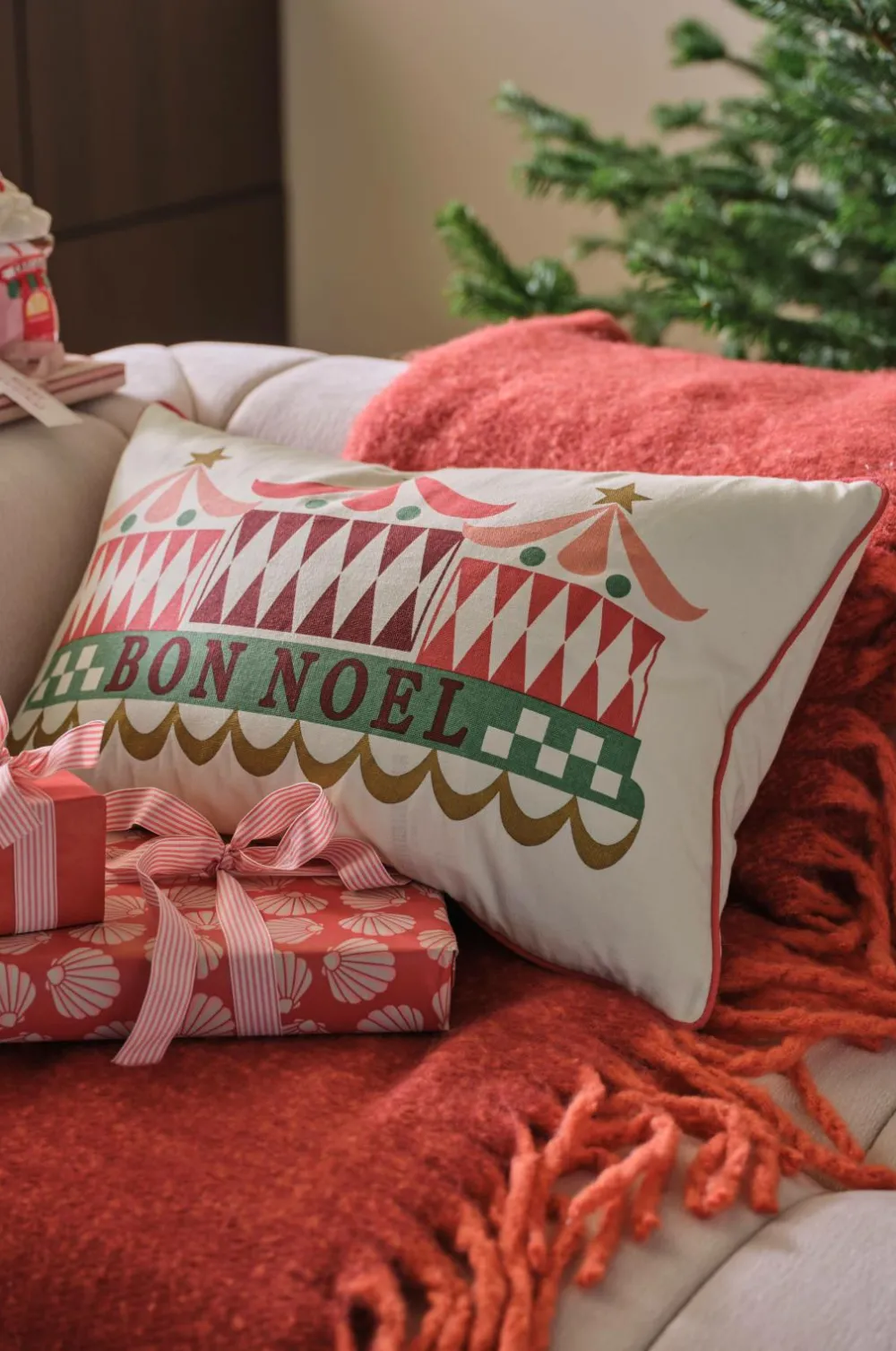 Ellos Pyntepuder & Betræk-Home Pudebetræk Circus