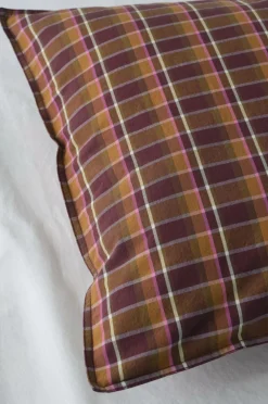 Ellos Pudebetræk-Home Pudebetræk Avery Check i bomuldspercale