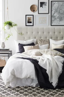 Ellos Pudebetræk-Home Pudebetræk Candice af vasket hør