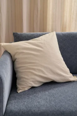 Ellos Pyntepuder & Betræk-Home Pudebetræk Elly i genanvendt halvlinned