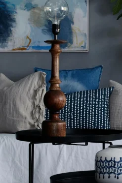 Ellos Pyntepuder & Betræk-Home Pudebetræk Candice af vasket hør