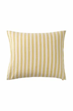 Ellos Pudebetræk-Home Pudebetræk Elly Classic Stripe i genanvendt halvlinned