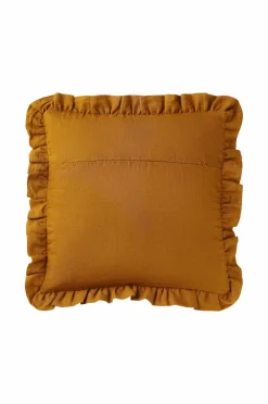 Ellos Pyntepuder & Betræk-Home Pudebetræk Candice Frill i vasket hør