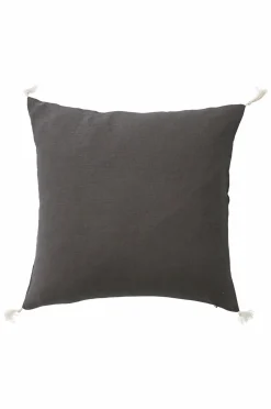 Ellos Pyntepuder & Betræk-Home Pudebetræk Candice Tassel af vasket hør, 50x50 cm