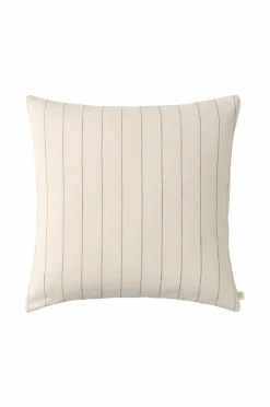 Ellos Pyntepuder & Betræk-Home Pudebetræk Elly Thin Stripe i genanvendt halvlinned