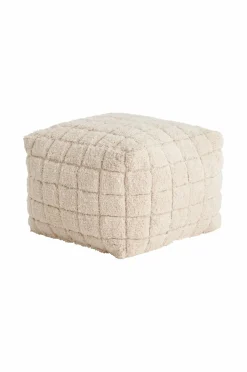 Ellos Puffer & Fodskamler-Home Puf Puff Check 59x59 cm
