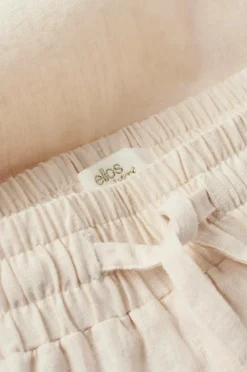 Ellos Homewear-Home Pyjamasshorts Elly i genanvendt halvlinned