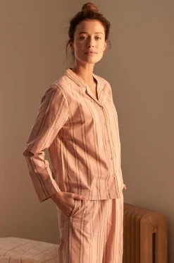Ellos Homewear-Home Pyjamasskjorte Juliette Stripe