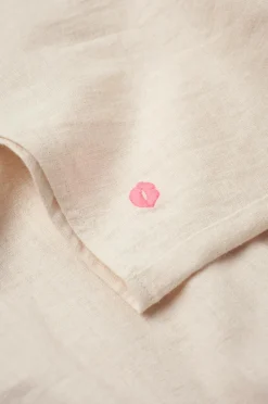 Ellos Homewear-Home Pyjamasskjorte Long Sleeve Shirt Elly i genanvendt halvlinned