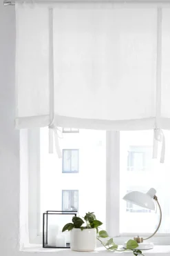 Ellos Foldegardiner|Hørgardiner-Home Roll up-gardin af vasket hør Candice