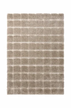 Ellos Luv- & Ryatæpper-Home Ryatæppe Alba Check Shaggycarpet