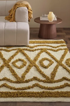 Ellos Luv- & Ryatæpper-Home Ryatæppe Emilia af bomuld