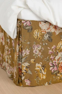 Ellos Sengekapper-Home Sengekappe Candice Rose i vasket linned 52 cm