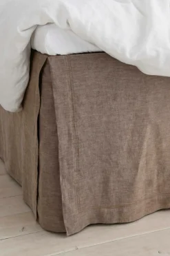 Ellos Sengekapper-Home Sengekappe Elmira i vasket hør 60 cm