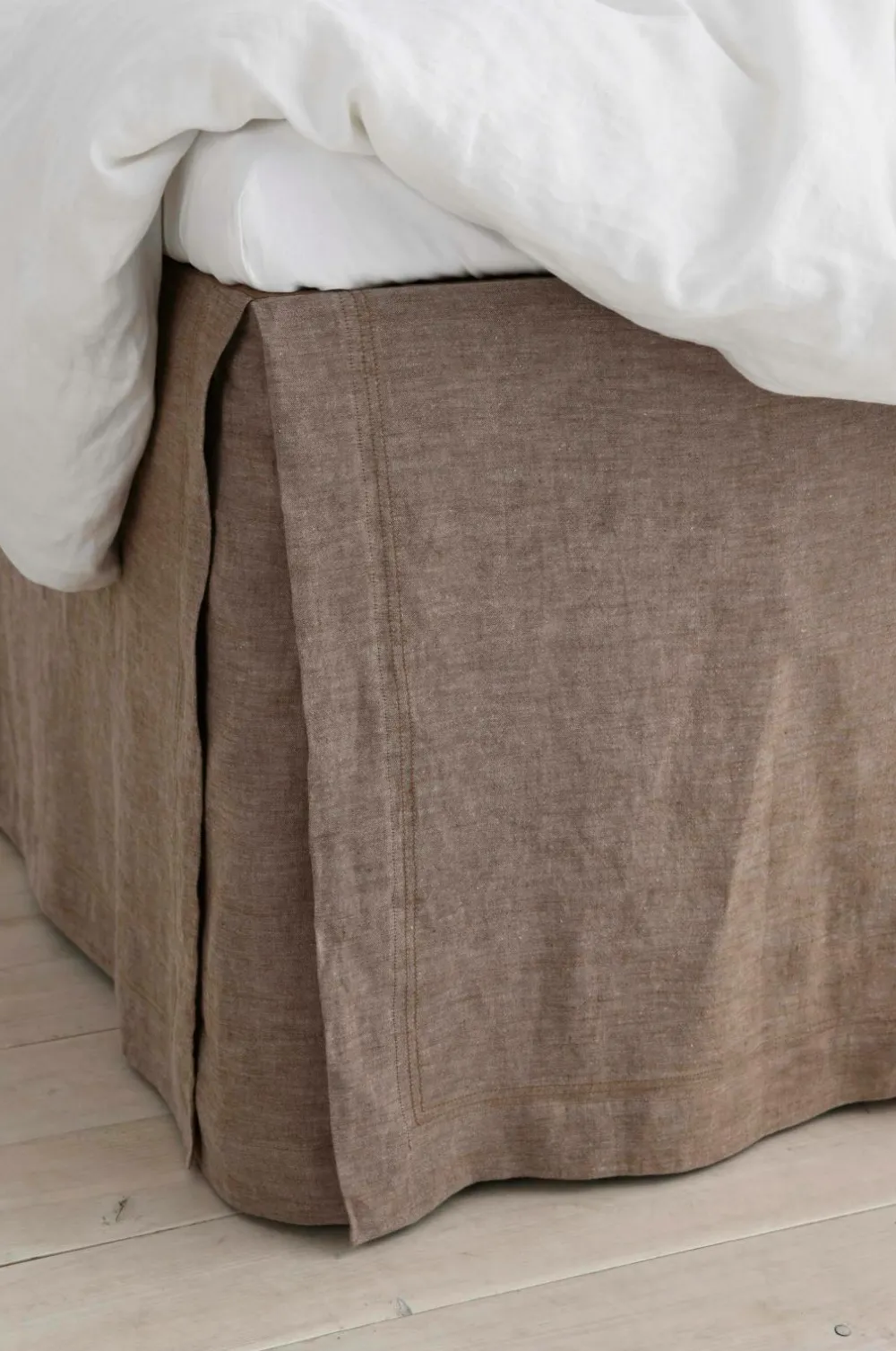 Ellos Sengekapper-Home Sengekappe Elmira i vasket hør 60 cm